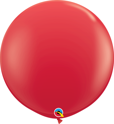 Red Balloon (Helium/Air Filled) - 30 Inches