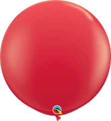 Red Balloon (Helium/Air Filled) - 30 Inches