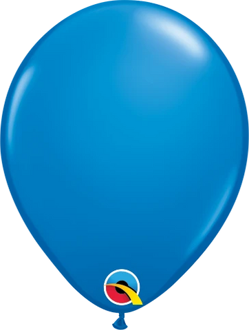 Dark Blue Latex Balloon (Air Filled) - 5 Inches