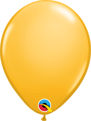 Goldenrod Latex Balloon (Air Filled) - 5 Inches