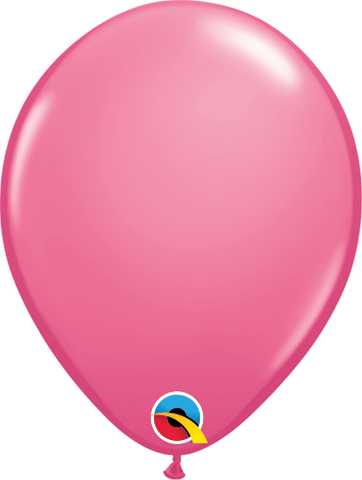 Rose Latex Balloon (Air Filled) - 5 Inches