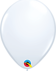 White Latex Balloon (Air Filled) - 5 Inches