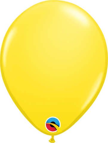 Yellow Latex Balloon (Air Filled) - 5 Inches