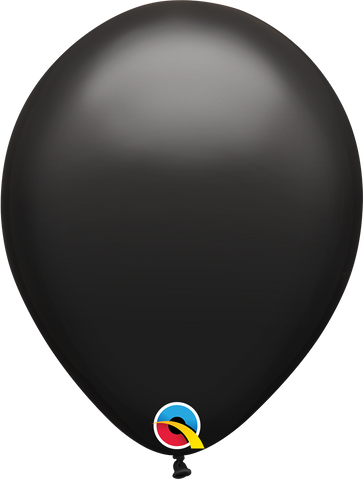 Onyx Black Latex Balloon (Helium/Air Filled) - 11 Inches