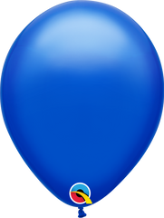 Dark Blue Latex Balloon (Helium/Air Filled) - 11 Inches