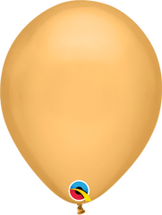 Metallic Gold Latex Balloon (Helium/Air Filled) - 11 Inches