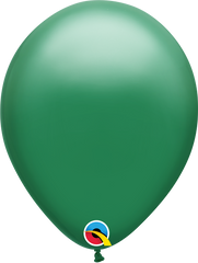 Green Latex Balloon (Helium/Air Filled) - 11 Inches