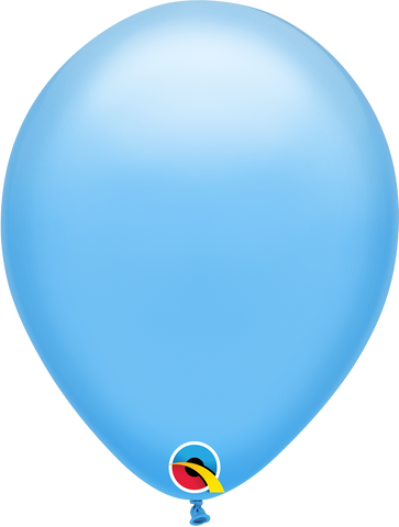 Pale Blue Latex Balloon (Helium/Air Filled) - 11 Inches