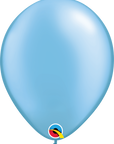 Pearl Azure Latex Balloon (Helium/Air Filled) - 11 Inches