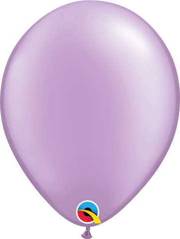 Pearl Lavender Latex Balloon (Helium/Air Filled) - 11 Inches