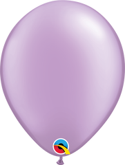 Pearl Lavender Latex Balloon (Helium/Air Filled) - 11 Inches