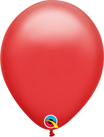 Red Latex Balloon (Helium/Air Filled) - 11 Inches