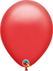 Red Latex Balloon (Helium/Air Filled) - 11 Inches