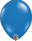 Sapphire Blue Latex Balloon (Helium/Air Filled) - 11 Inches