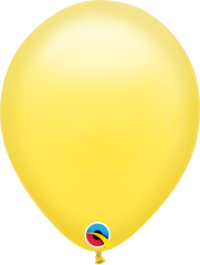 Yellow Latex Balloon (Helium/Air Filled) - 11 Inches