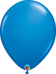 Dark Blue Balloon (Helium/Air Filled) - 16 Inches