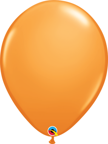 Orange Balloon (Helium/Air Filled) - 16 Inches