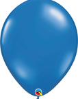 Sapphire Blue Latex Balloon (Helium/Air Filled) - 16 Inches