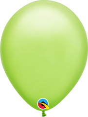 Lime Green Latex Balloon (Helium/Air Filled) - 11 Inches