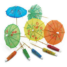 Umbrella Parasol Toothpicks- 144Pc