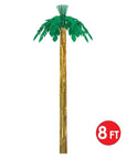 Premium Metallic Palm Tree Hanging 8Ft- 1Pc