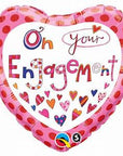 Round On Engagement (Helium) - 18 Inches