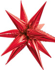 Red Starburst (Air-Filled)- 27 Inches