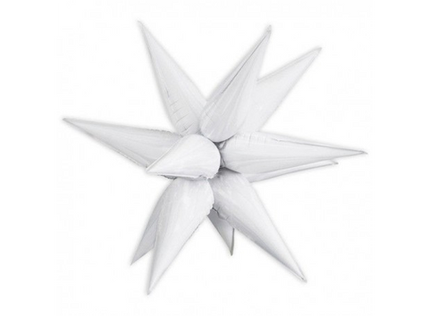 White Starburst (Air-Filled)- 27 Inches