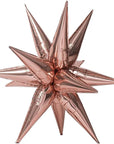 Rose Gold Starburst (Air-Filled)- 39 Inches