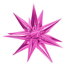 Magenta Starburst (Air-Filled)- 27 Inches