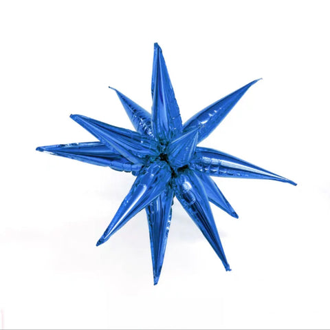 Royal Blue Starburst (Air-Filled)- 27 Inches