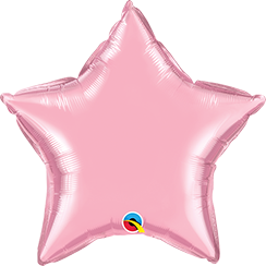 Star Pearl Pink (Air-filled) - 4 Inches