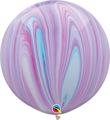 Fashion SuperAgate Balloon (Helium/Air Filled) - 30 Inches