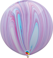 Fashion SuperAgate Balloon (Helium/Air Filled) - 30 Inches