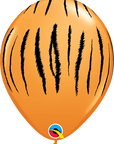 Tiger Stripes Latex Balloon (Helium/Air Filled) - 11 Inches