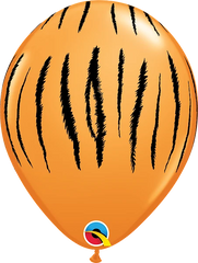 Tiger Stripes Latex Balloon (Helium/Air Filled) - 11 Inches