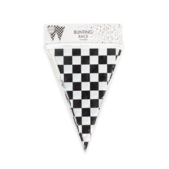 Premium Plastic Bunting Checkered Flag 30ft - 1 Pc