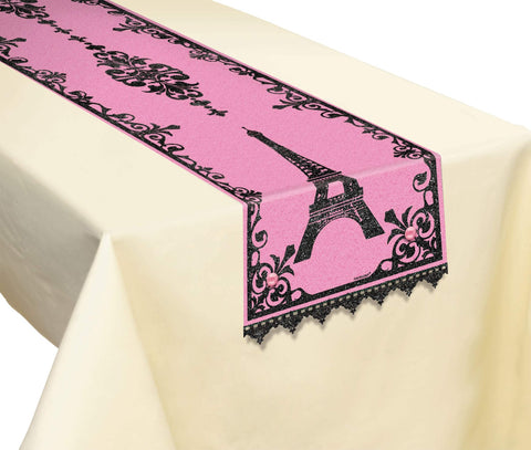 Fabric Table Runner 14In* 72 In Magnifique Paris- 1 Pc