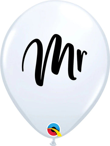 Mr Latex Balloon (Helium/Air Filled) - 11 Inches