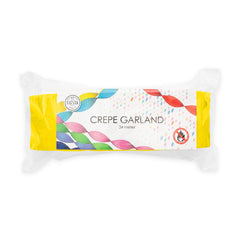 Crepe Garland Flame Retardent Yellow- 24M