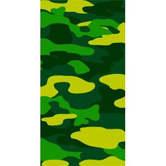 Paper Table Cover 54In*84In Camouflage- 1 Pc