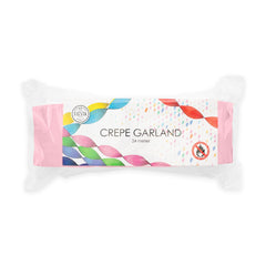 Crepe Garland Flame Retardent Baby Pink- 24M