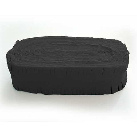 Crepe Garland Flame Retardent Black- 24M