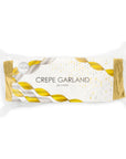 Crepe Garland Flame Retardent Gold- 24M