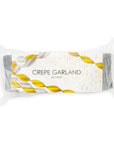 Crepe Garland Flame Retardent Silver- 24M