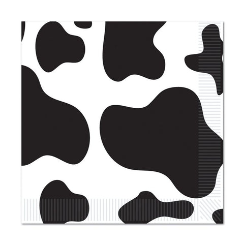 Paper Napkins 33cm*33cm Cow Print - 16pc