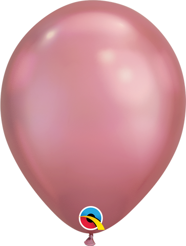 Chrome® Mauve Latex Balloon (Helium/Air Filled) - 11 Inches