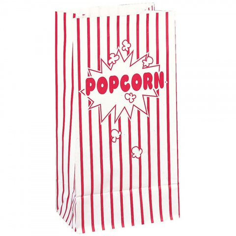 Paper Pop Corn Bags- 10 Pc