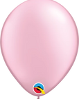 Pearl Pink Latex Balloon (Helium/Air Filled) - 11 Inches