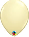 Pearl Ivory Latex Balloon (Helium/Air Filled) - 11 Inches